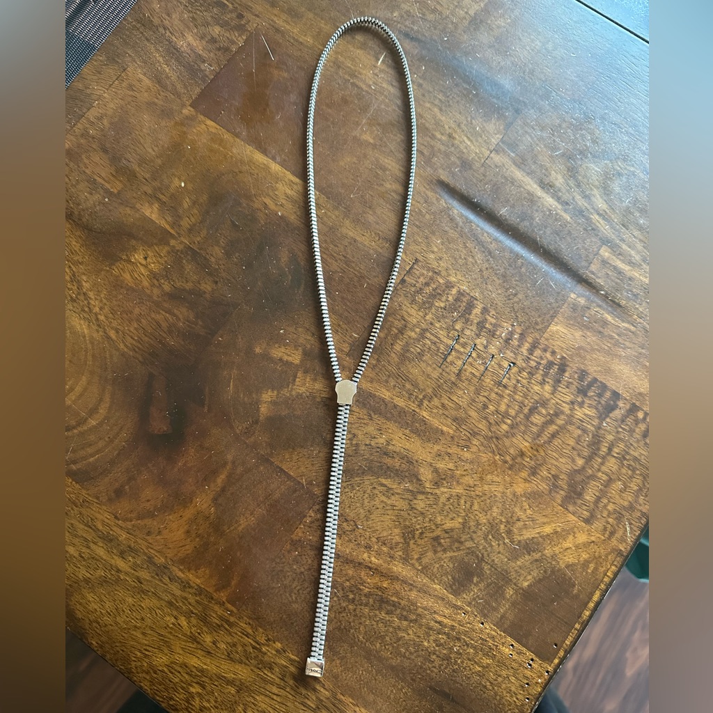 Mac Cosmetics ZipperStyle Necklace Mac Branded